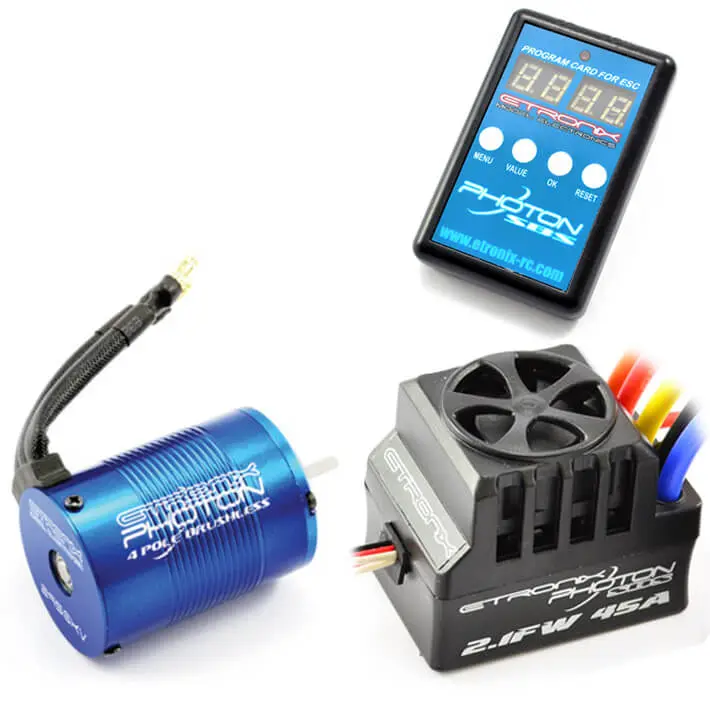 Etronix Photon 2.1Fw Combo W/11.0R 3450Kv Motor/45A Esc – 50 - 100