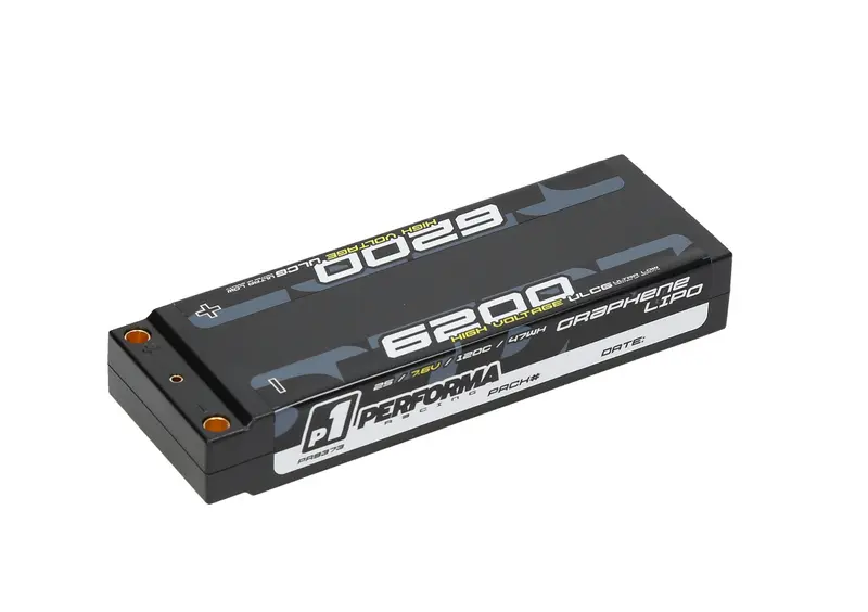 Performa Racing Graphene HV Lipo 6200 LCG 7.6V 120C – RC Batteries