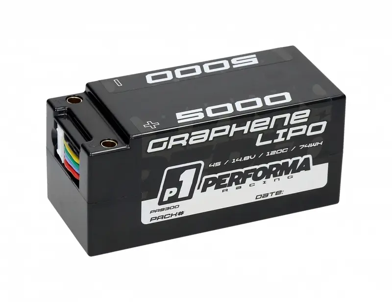 Performa Racing P1 Graphene Lipo Shorty 5000 14.8V 120C – RC Batteries