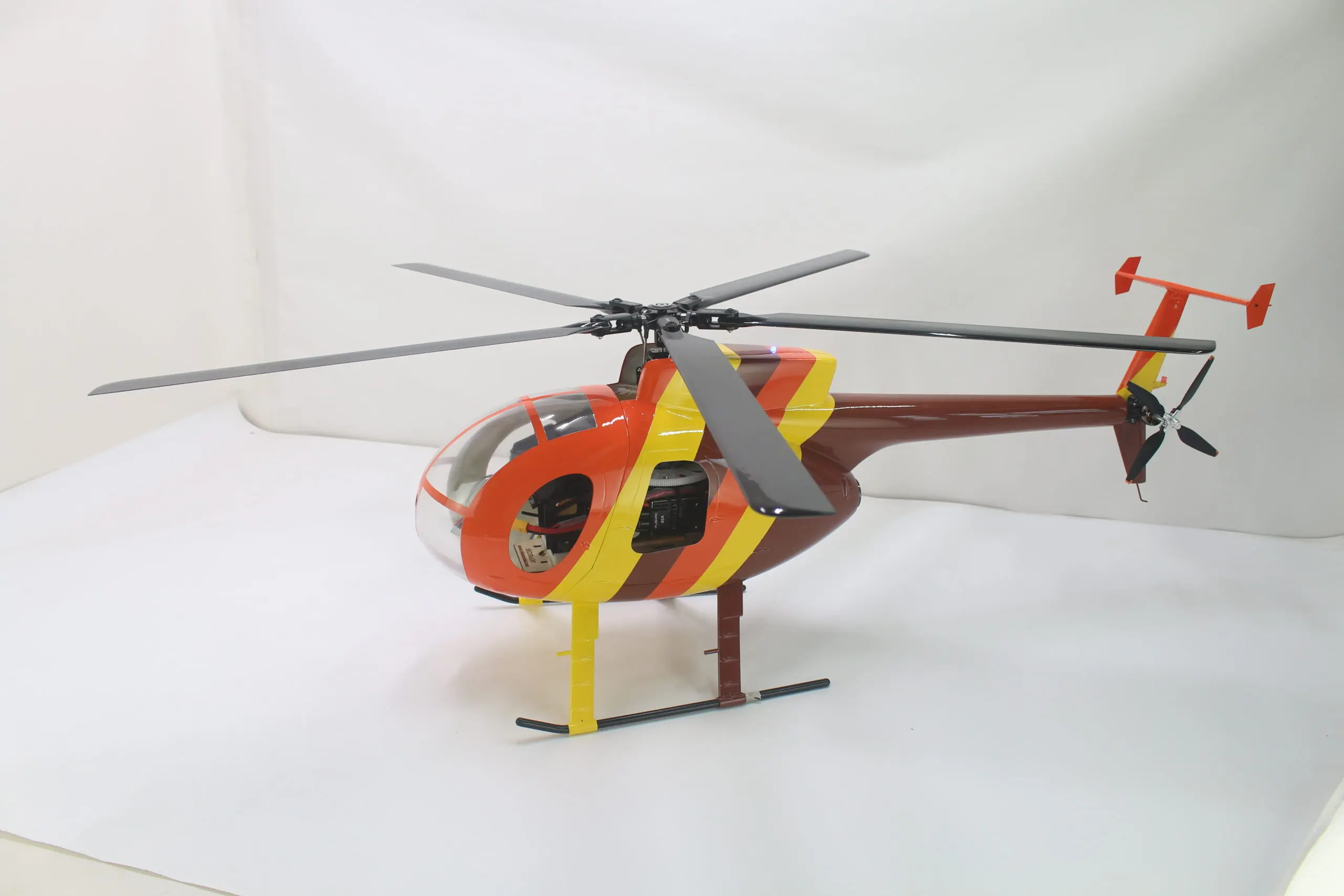 FLISHRC MD500D Magnum 450 Size RC Helicopter – High-Performance Scale Model – view 35