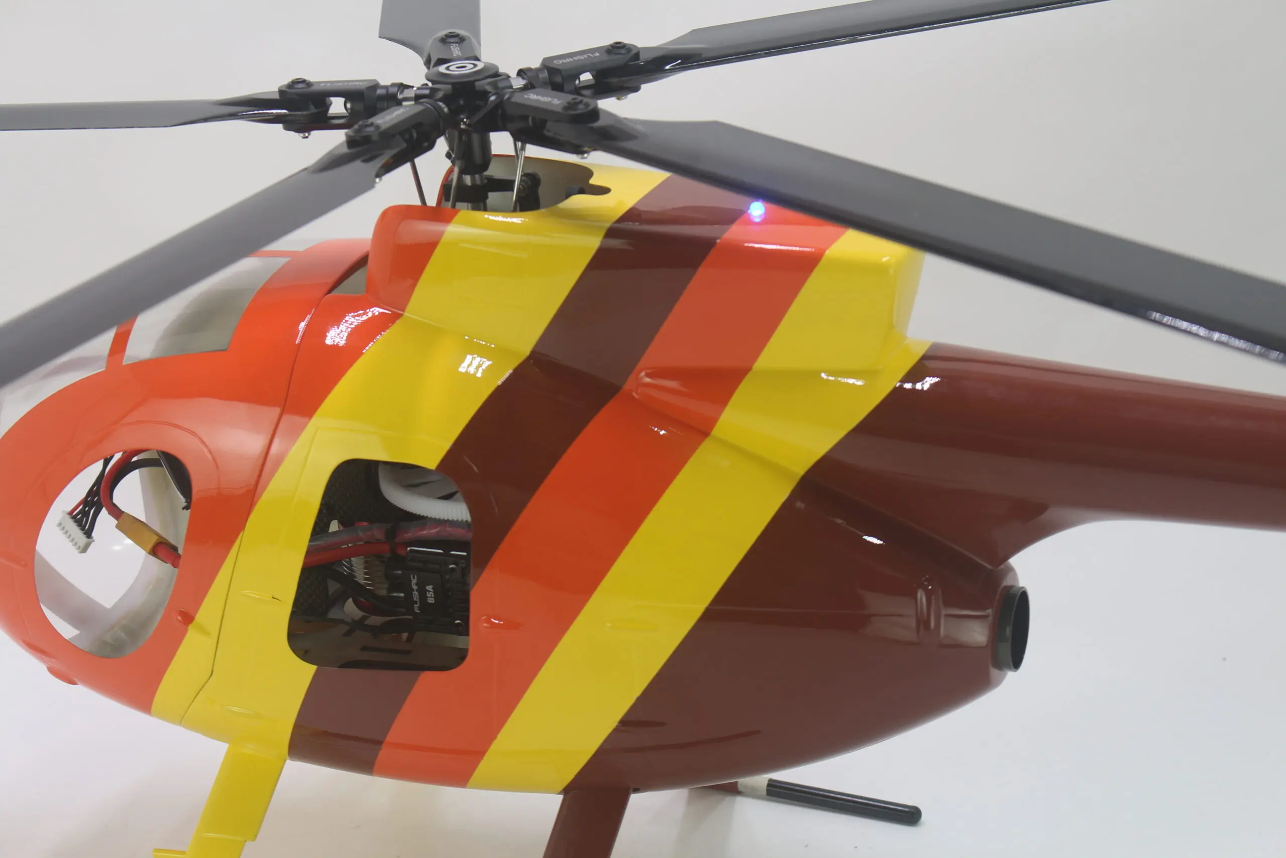 FLISHRC MD500D Magnum 450 Size RC Helicopter – High-Performance Scale Model – view 7