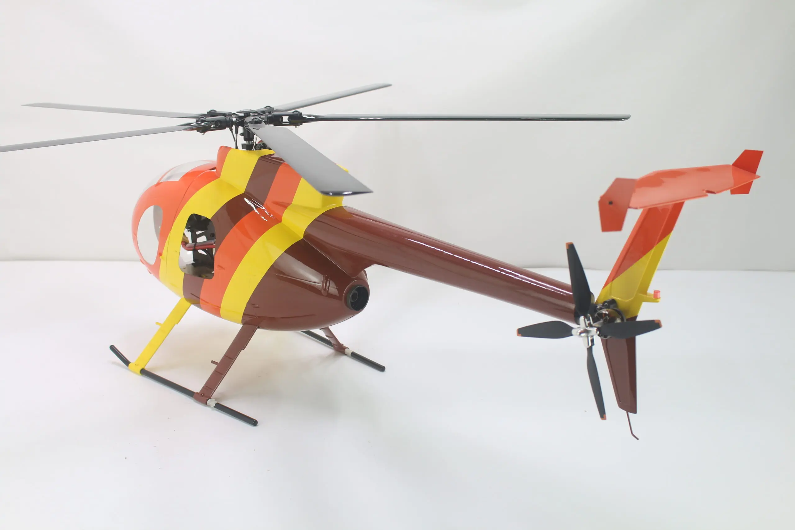 FLISHRC MD500D Magnum 450 Size RC Helicopter – High-Performance Scale Model – view 10