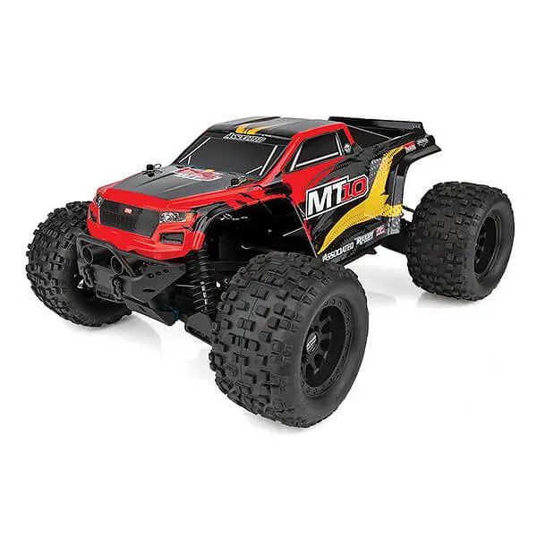 Team Associated Rival Mt10 V2 RTR Truck Brushless With 2s Battery and Charger