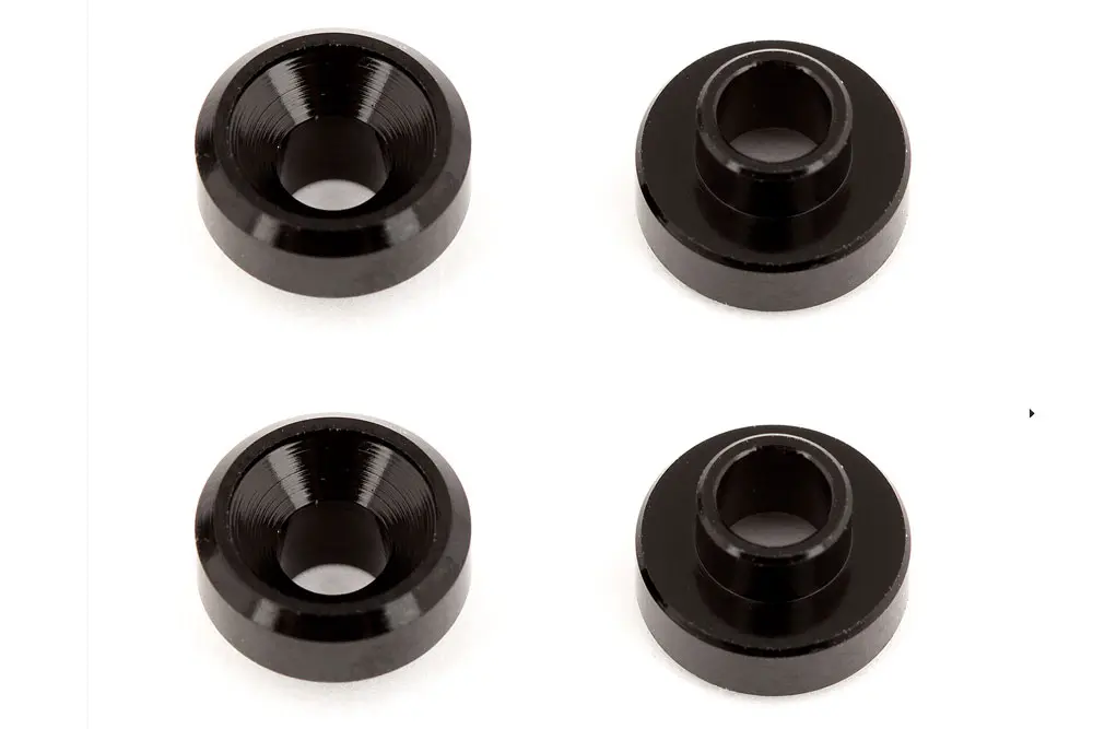 Associated Aluminium Servo Washers Black (4) – view 2