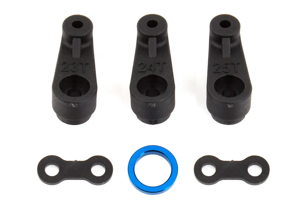 Team Associated b6/b6.1 Servo Horns 15.5mm (23t/24t/25t) – view 2