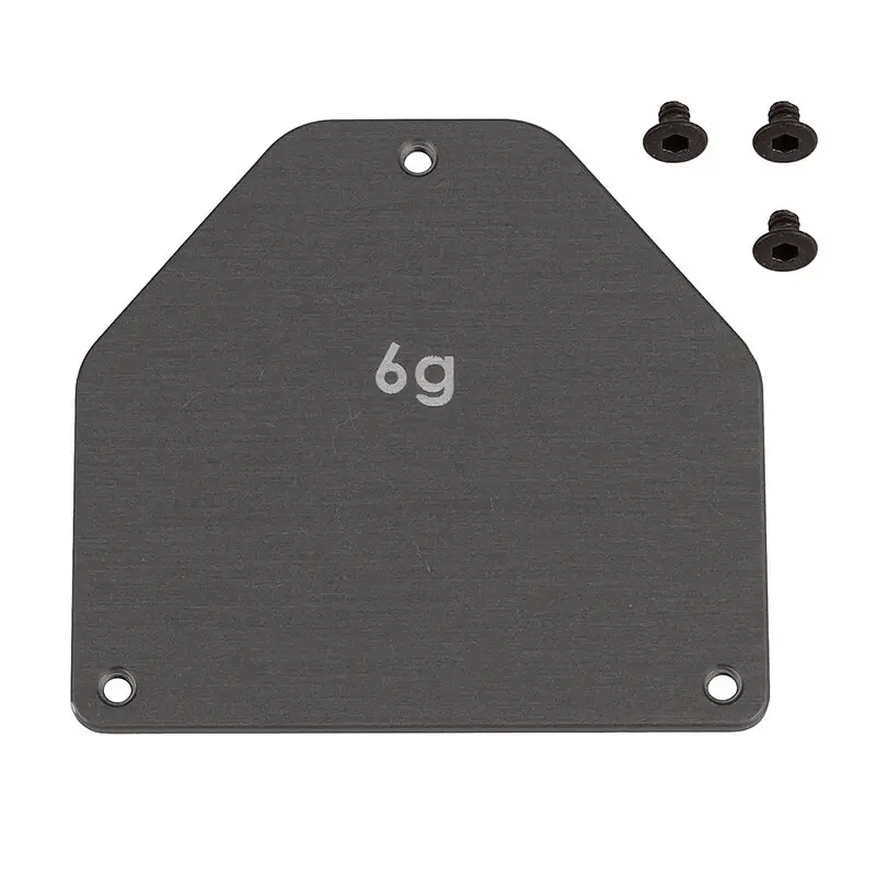 Team Associated Rc10b7 Ft Alum. Servo Weight Plate 6g