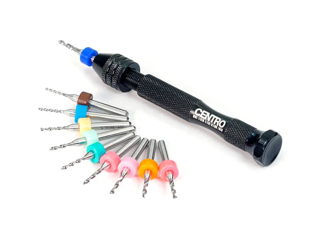 Centro Precision Shock Piston Hand Drill Bit Set - 1.1-2.0mm – view 2