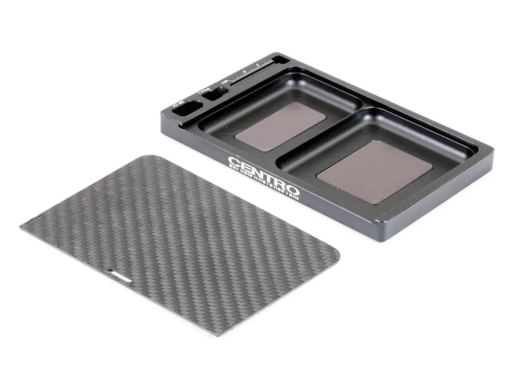 Centro Pro Aluminium Magnetic Screw Tray W/Carbon Cover – view 3