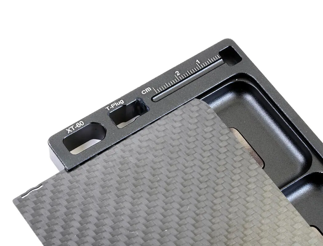 Centro Pro Aluminium Magnetic Screw Tray W/Carbon Cover – view 4