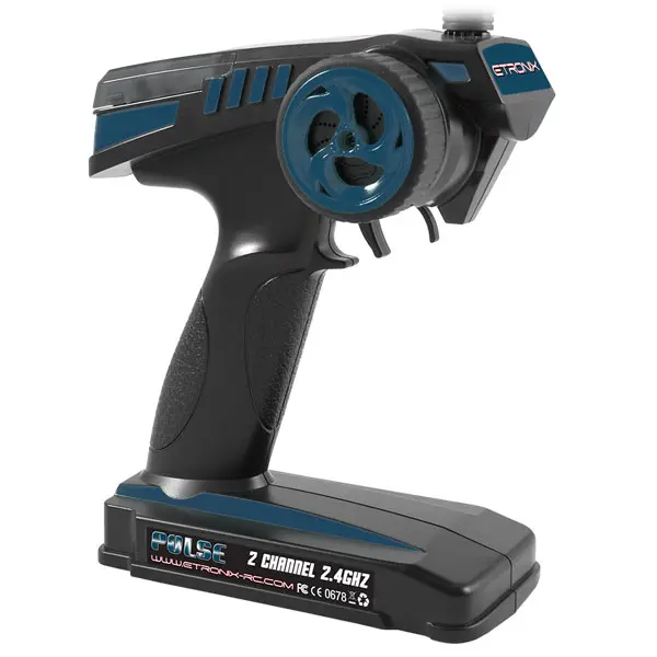 Etronix Pulse GFSK Ex2 Sport 2.4ghz Wheel 2ch Radio System