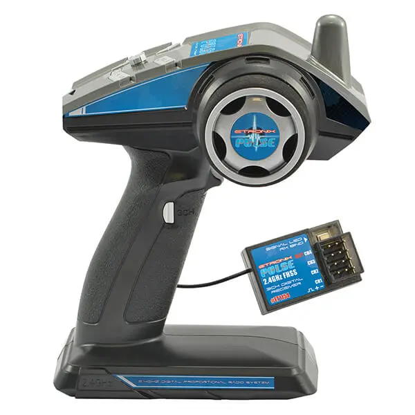 Etronix Pulse Ex3g 3ch 2.4ghz FHSS Wheel Radio System