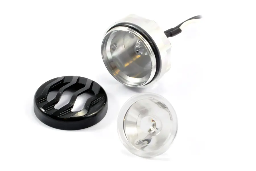 Fastrax Aluminium Fog Light Set for Aluminium Luggage Tray – view 3