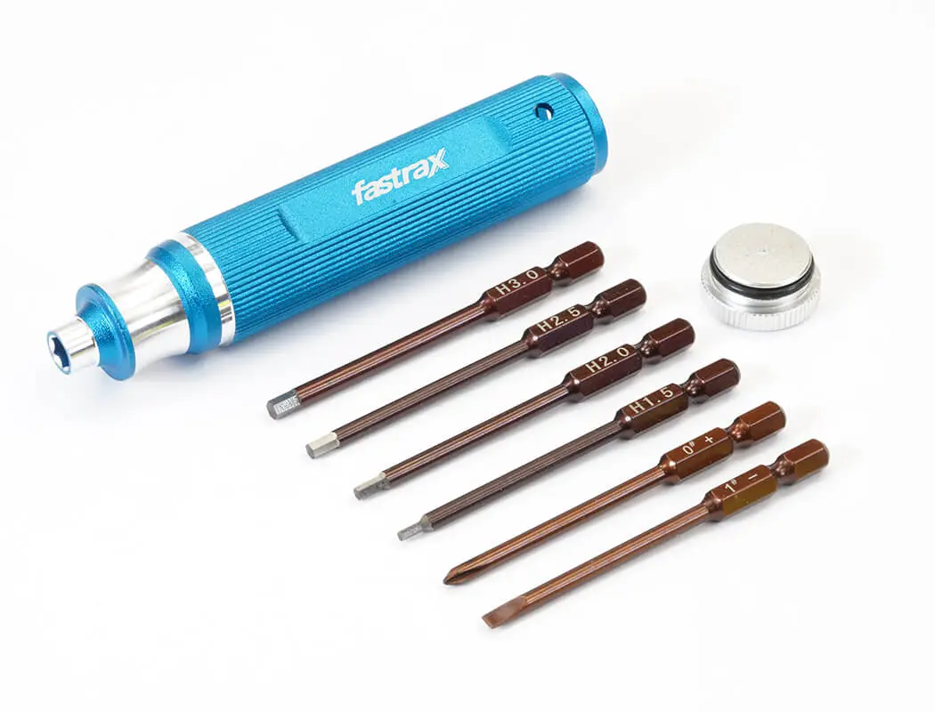 Fastrax 6-Piece Changeable Hand Tool 1.5/2.0/2.5/3.0mm/ph/flat – view 2