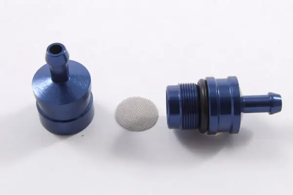 Fastrax Blue Aluminium Fuel Filter – view 3