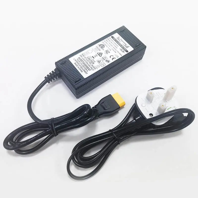 Fishing People 3s Balance Charger &amp; Uk Plug Ac Power Cable (V1/V2)