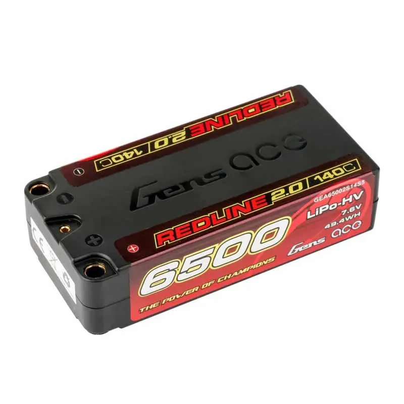 Gensace Redline 2.0 Shorty 2s Hv 7.6v-140c-6500 96x47x25mm 230g
