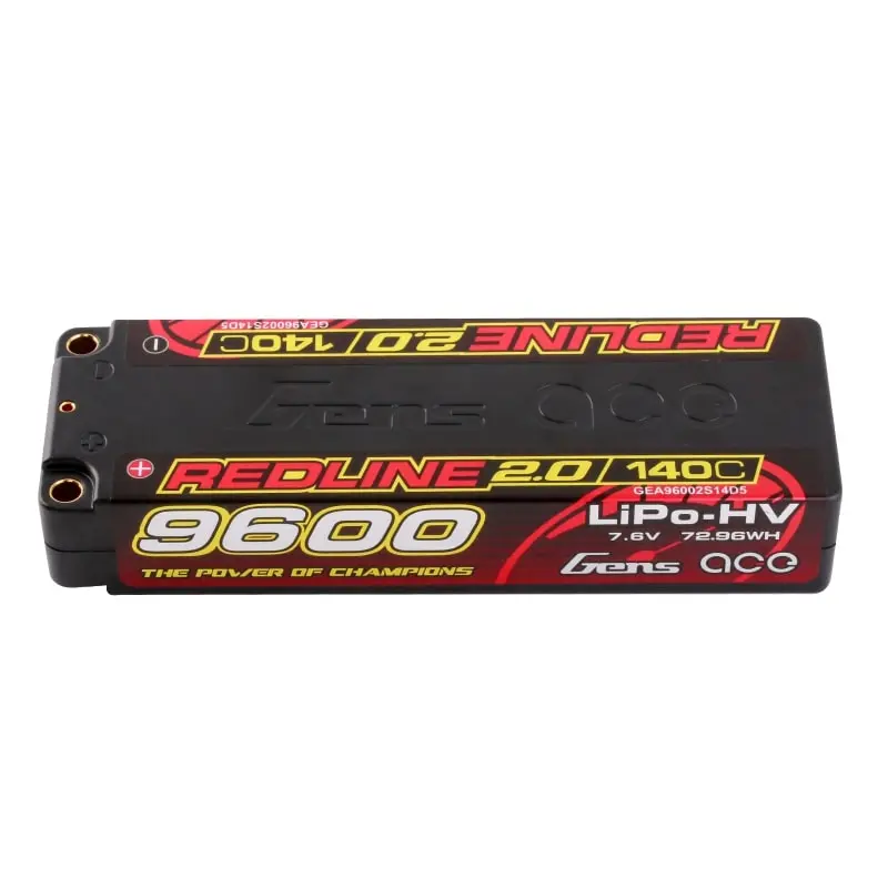 Gensace Redline 2.0 2s Hv 7.6v-140c-9600 139x47x25mm 324g