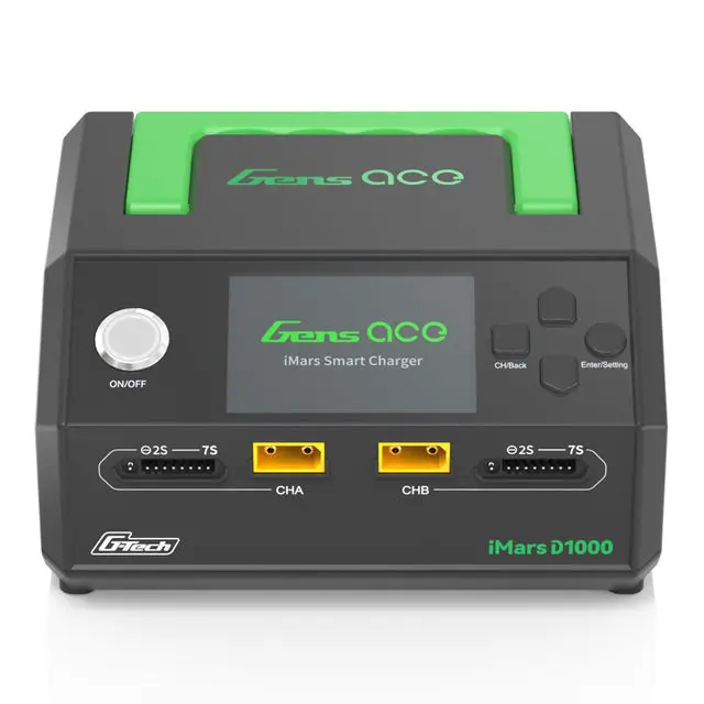 Gensace charger Imars D1000 Smart Dual Channel AC 1000W (UK)