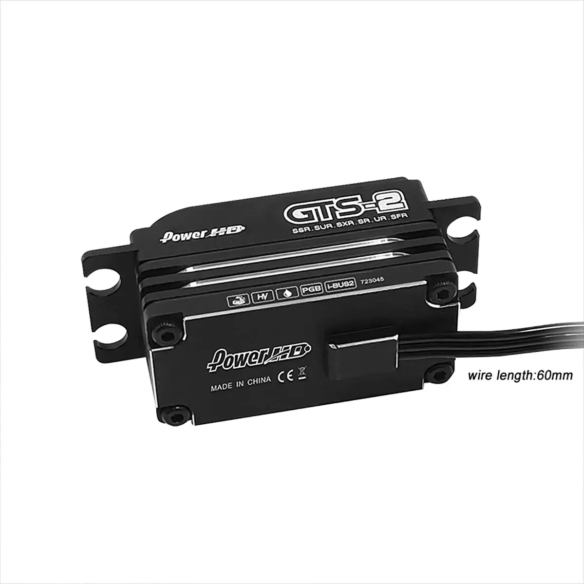 Servo Hd GTS 2 Lprofile Hv Mg Brushless Alu Case Rev Wire 60mm (23kg) – view 9
