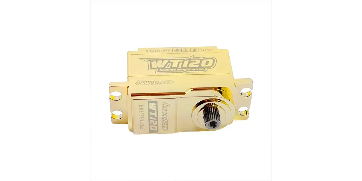 Servo Power Hd Wt120 Brushless Crawler Brass Waterproof Hv 50kg/0.08s – view 2