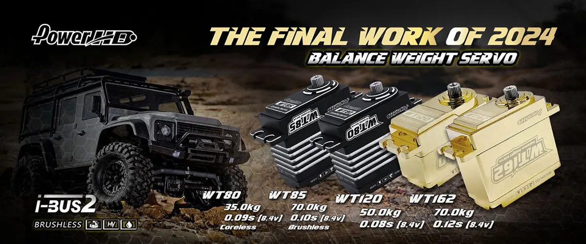 Servo Power Hd Wt120 Brushless Crawler Brass Waterproof Hv 50kg/0.08s – view 5