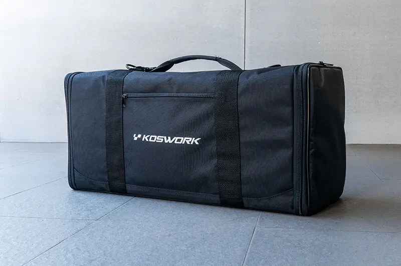 Koswork 1/10 Racing Bag (W/Radio Bag &amp; 2 Car Cases) (65x26x31cm)