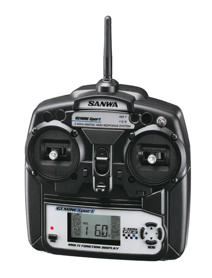 Sanwa Gemini Sport Stick With Rx3914w Receiver