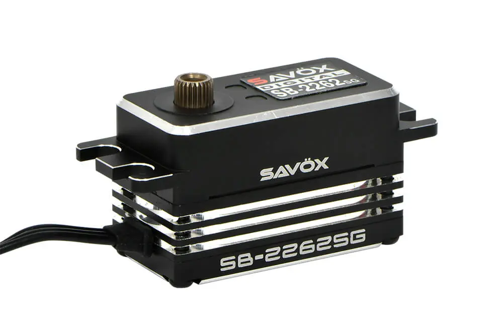 Savox Low Profile Brushless Hi-Torque Digi Servo 18kg/0.10s@6.0v - Black – view 2