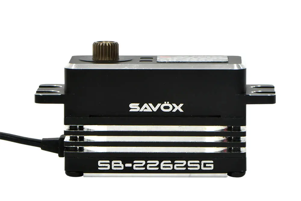 Savox Low Profile Brushless Hi-Torque Digi Servo 18kg/0.10s@6.0v - Black – view 5