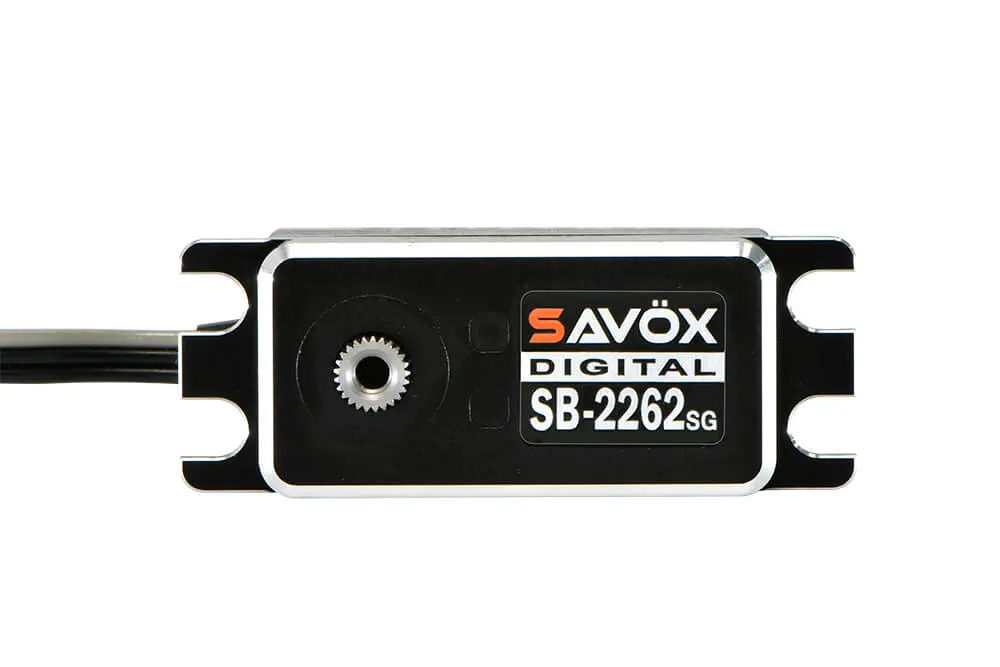 Savox Low Profile Brushless Hi-Torque Digi Servo 18kg/0.10s@6.0v - Black – view 6