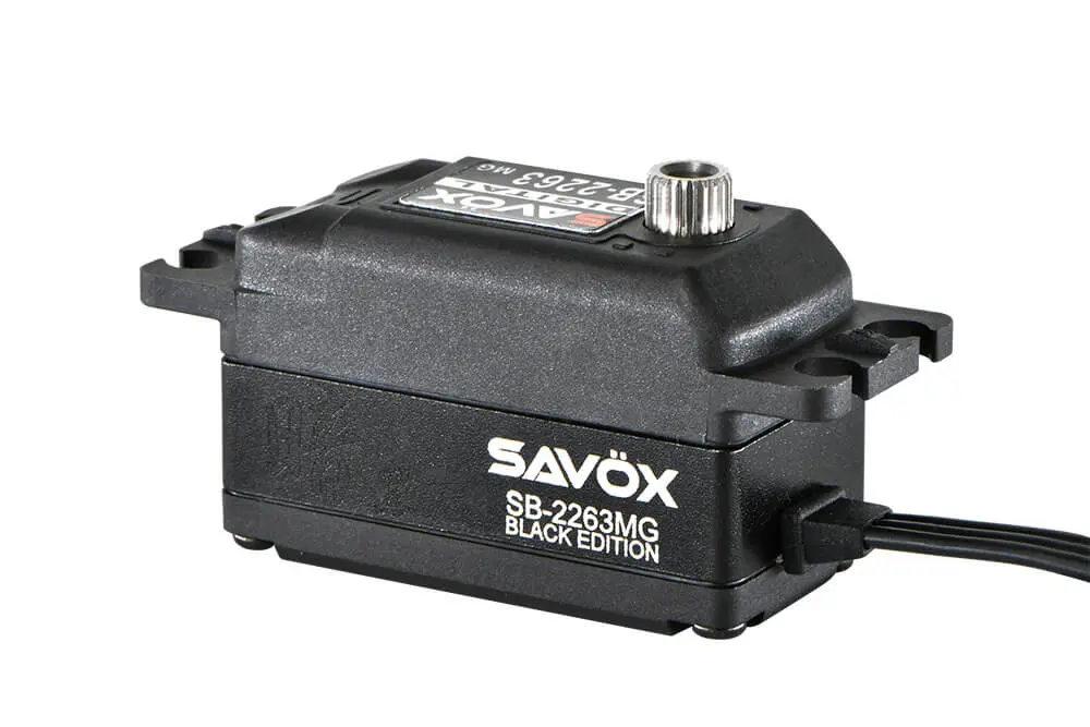 Savox Low Profile Brushless Digital Servo 10kg/0.076s@6.0v - Black – view 4