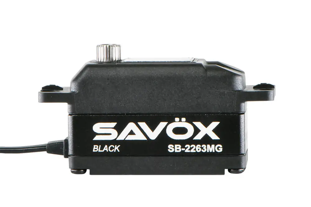 Savox Low Profile Brushless Digital Servo 10kg/0.076s@6.0v - Black – view 5