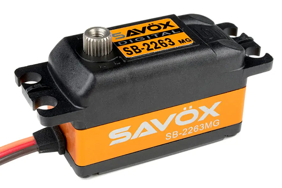 Savox Low Profile Brushless Digital Servo 10KG/0.076S@6.0V – view 2