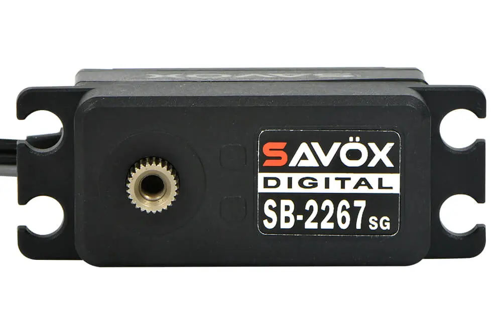 Savox Low Profile Brushless Hi-Torque Digi 25KG/0.08S@7.4V - Black – view 5