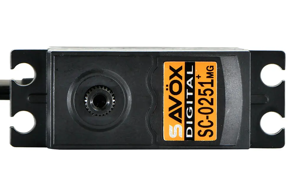 Savox STD Size Digital Servo Metal Gear 20kg@6v Plus – view 6