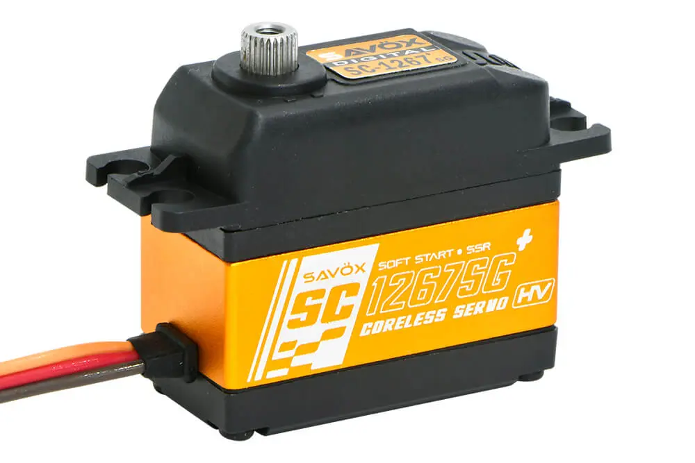 Savox 'High Voltage' STD Size Digital Servo 21kg@7.4v Plus – view 2