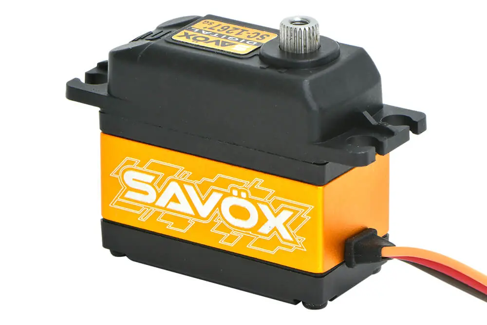 Savox 'High Voltage' STD Size Digital Servo 21kg@7.4v Plus – view 4