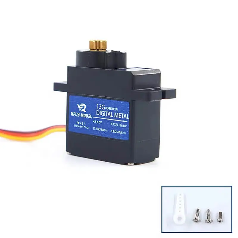 Xfly 13g Digital Metal Gear Servo Positive W/1000mm Lead