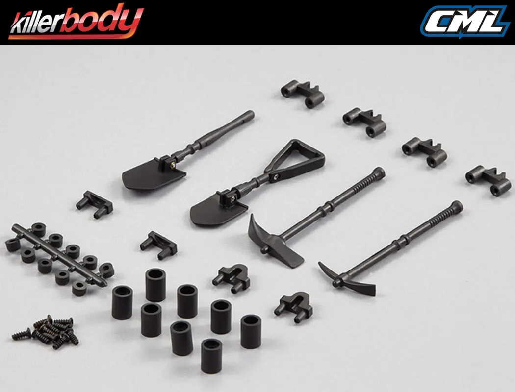 Killerbody Moulded Outdoor Tool Set 1/10 Truck – view 2