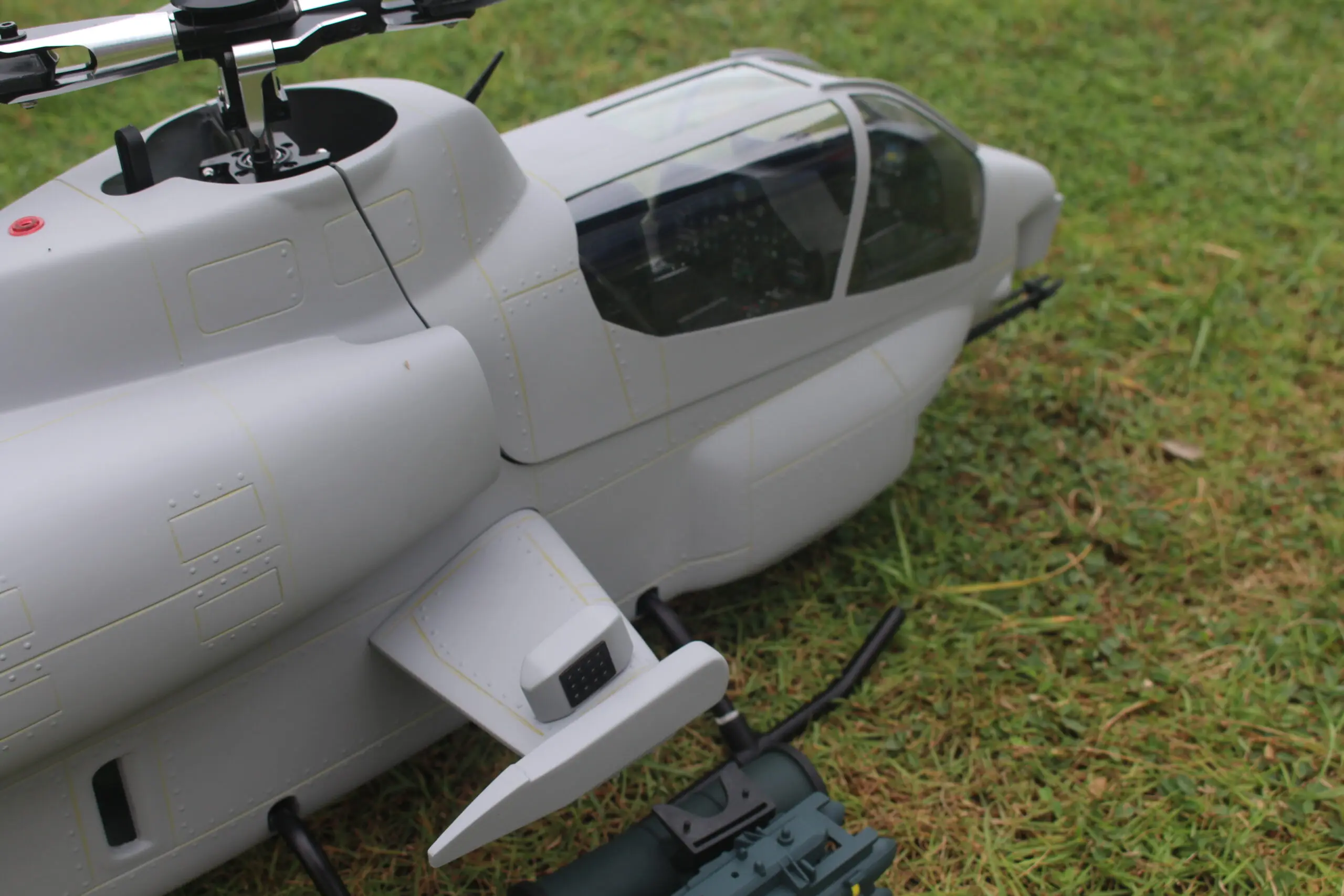 FLISHRC FL500 V2 FLISHRC 500 AH-1 Cobra 500 Size Scale Helicopter GPS RTF – view 13