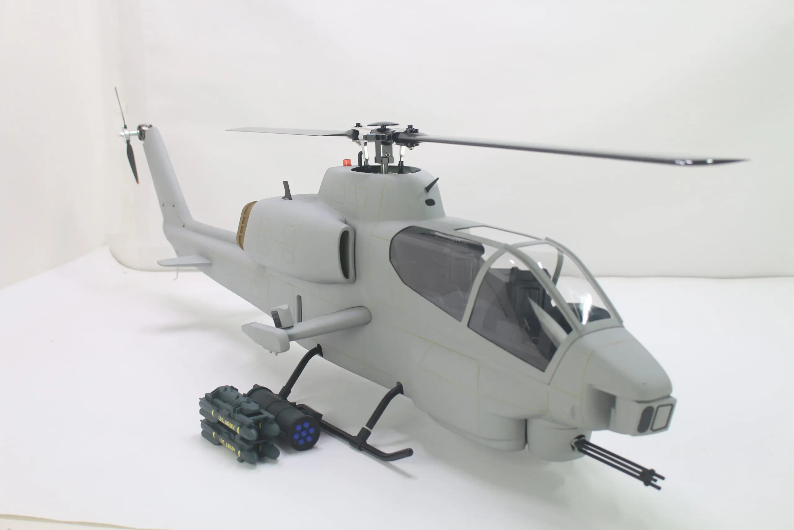 FLISHRC FL500 V2 FLISHRC 500 AH-1 Cobra 500 Size Scale Helicopter GPS RTF – view 15