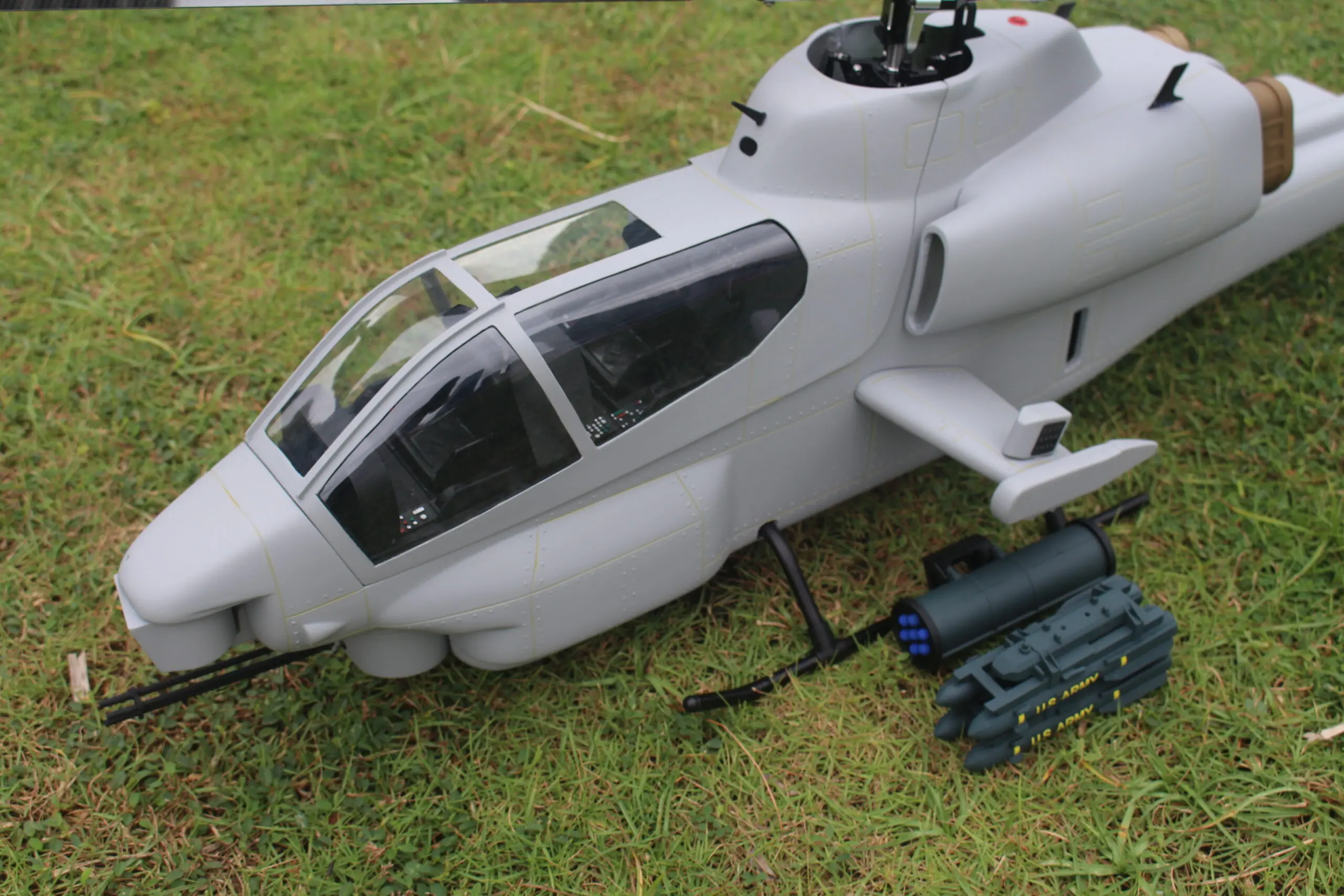 FLISHRC FL500 V2 FLISHRC 500 AH-1 Cobra 500 Size Scale Helicopter GPS RTF – view 27