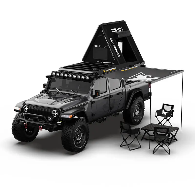Rlaarlo Jk07 Pro Brushless 1:7 Scale Crawler Truck - Orange (2s &amp; 3s Lipo Version)