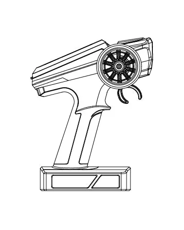 MJX Hyper Go Replacement Transmitter - Part Number T3d