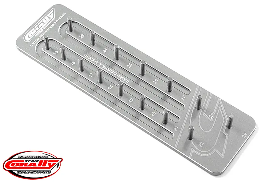 Corally Pinion Caddy M0.6 15 Pinions 3.17MM – view 2