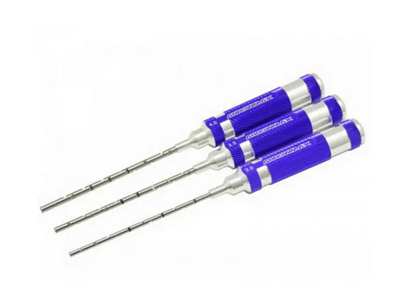 ARM REAMER SET 3.0 - 3.5 - 4.0 X120mm
