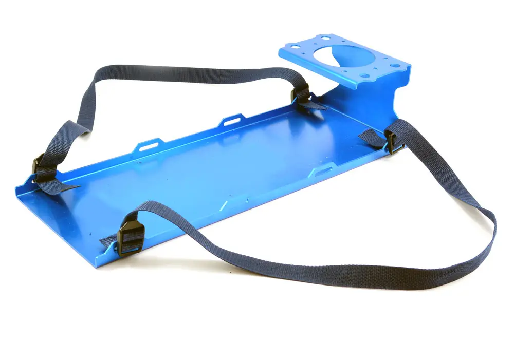 Fastrax Aluminium Square Magnetic Maintenance Tray 98x98mm Blue – view 3