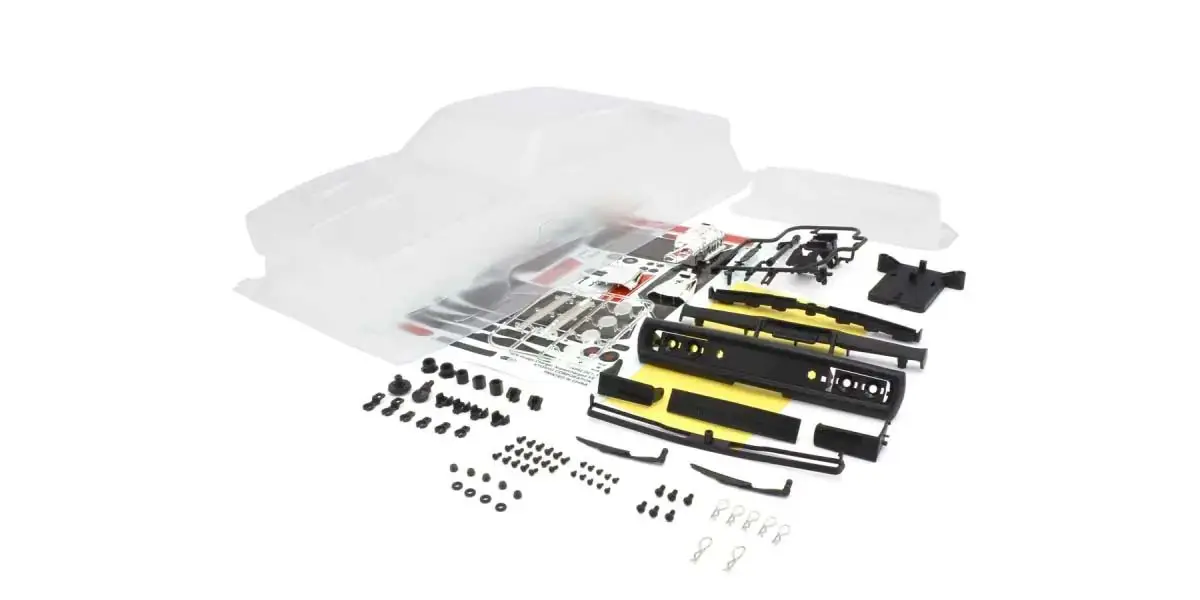 Kyosho Fazer FZ02-VE 1:10 Dodge Charger 1970 Clear Body Set