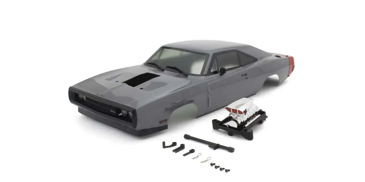 Kyosho Fazer FZ02-VE 1:10 Dodge Charger 1970 - Grey