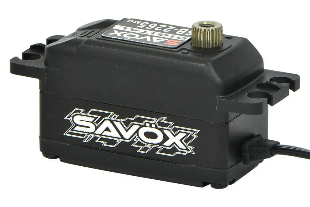 Savox Low Profile Brushless Hv Digi 12kg/0.08s@7.4v Black + – view 4